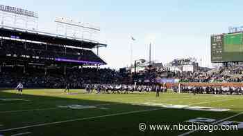 Wrigley Field given temporary new look for Saturday's Northwestern-Iowa game