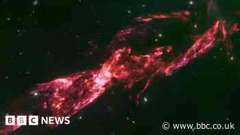 James Webb telescope: Baby star launches giant jets and shocks