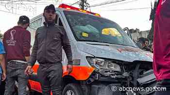 Israel-Gaza live updates: Fatalities reported from strikes on Gaza ambulances