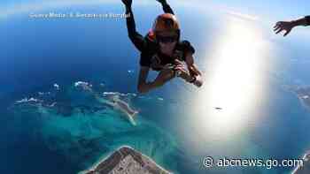 WATCH:  Teen solves Rubik’s cube while skydiving
