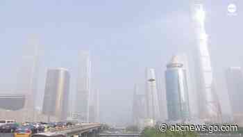 WATCH:  Smog blankets Beijing