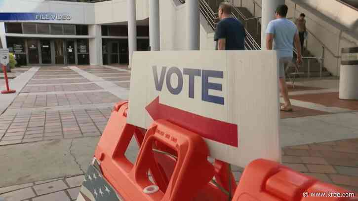 Less than 10% voter turnout in Bernalillo County so far
