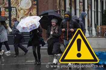 Rain warnings issued for South London: Full Met Office forecast