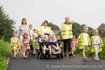 Walking and cycling route in Aykley Heads upgraded