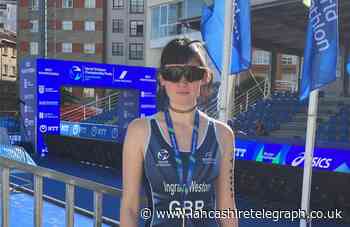 Westholme pupil's success at Triathlon Championship in Spain