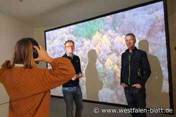Eindrucksvoller Flug über Werther