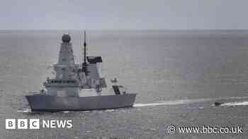 HMS Dauntless seizes £60m of cocaine in Caribbean Sea
