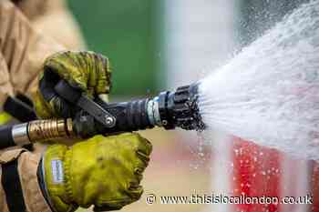 Longfield Hill Dartford: Caravan fire believed to be deliberate