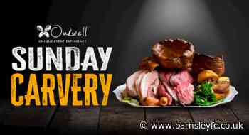 JOIN US FOR SUNDAY CARVERY NEXT WEEKEND