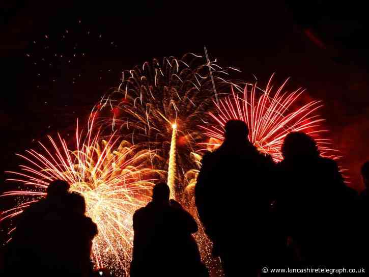 Charity fireworks display and bonfire at East Lancs CC