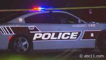 Driver's vehicle shot while on I-885 near T.W. Alexander Drive