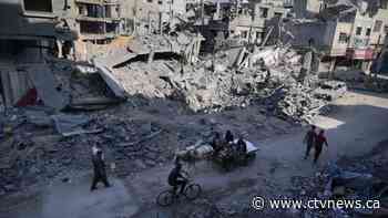 Palestinian-Canadian man urges ceasefire as wife, children remain trapped in Gaza