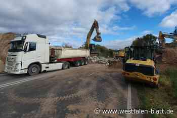 Mastbruchbrücke in Paderborn: Jetzt ist sie weg!