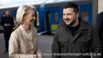Von der Leyen in Kiew - Gespräche über EU-Erweiterung