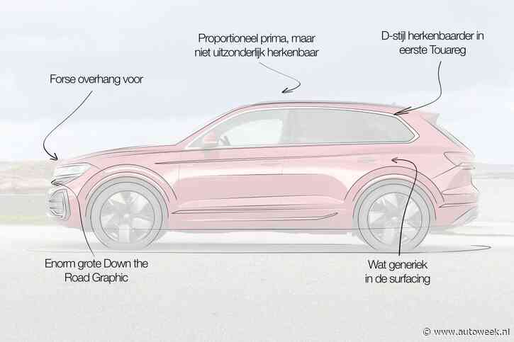 Designreview Volkswagen Touareg: 'Eerste Touareg was de beste'
