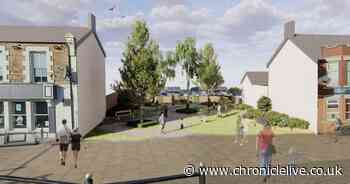 Plans to redevelop a County Durham town centre will see derelict buildings demolished