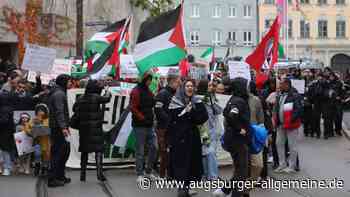 Demonstration gegen den Krieg in Nahost in der Innenstadt