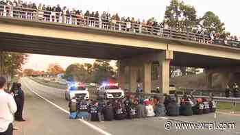 Durham police: 4 women charged in connection to Thursday's protest that shut down NC 147