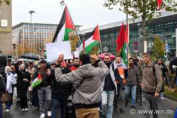 Etwa 400 Teilnehmer bei pro-palästinenscher Demo in Münster