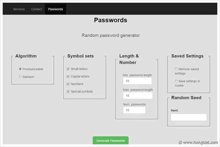 Generate Strong Passwords with 40+ Online Tools