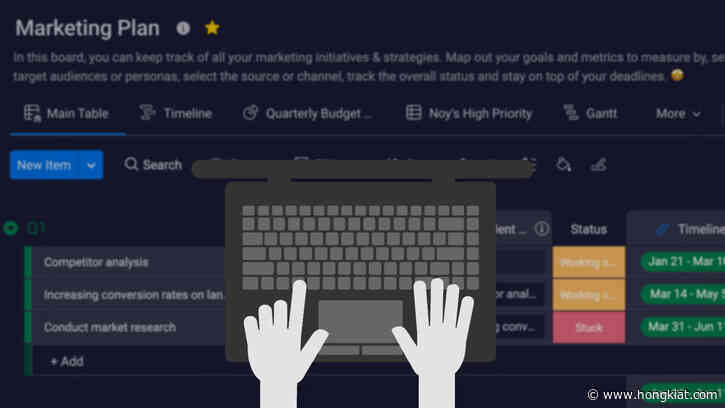 25 Monday.com Keyboard Shortcuts