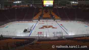 Gopher Hockey honors Adam Johnson