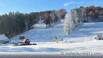 Ski resort making snow, 'Let's go!'