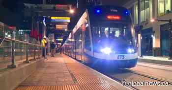 Hundreds of Edmontonians line up to be the first to ride Valley Line LRT