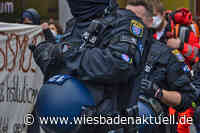 Nahost-Konflikt: Friedlicher Protest für Palästina in Wiesbaden