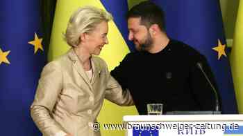Von der Leyen: Ukraine macht "große Fortschritte" auf Weg in EU