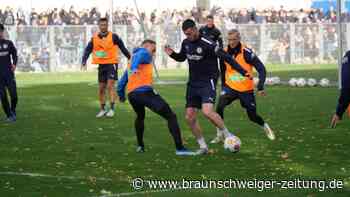 Eintracht Braunschweig-Training vorm Derby gegen Hannover 96