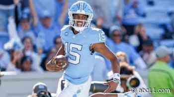 Maye throws for 4 TDs as North Carolina rolls past Campbell 59-7