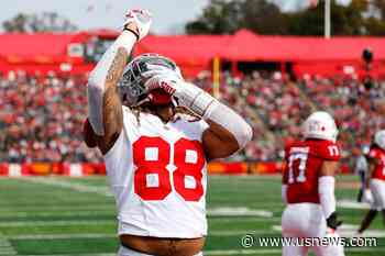 Sparked by Hancock's 93-Yard Pick 6, No. 3 Ohio State Rallies From Halftime Deficit to Beat Rutgers