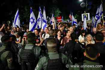 Protesters Outside Israeli PM Netanyahu's House as Anger Grows