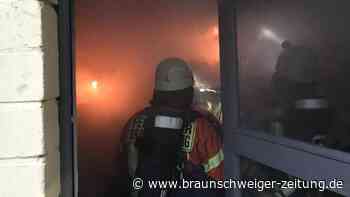 Brand in Braunschweiger Innenstadt – Küchenzeile brennt