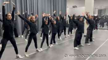 Kendall dance group prepares for Macy's Thanksgiving Day Parade performance on NBC