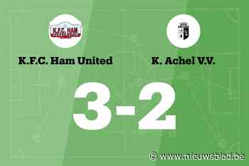 Achel VV B nog steeds zonder zege na verlies tegen KFC Ham United