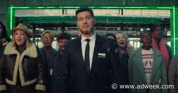 Michael Bublé Continues His Christmas Reign as an Asda Supermarket Employee