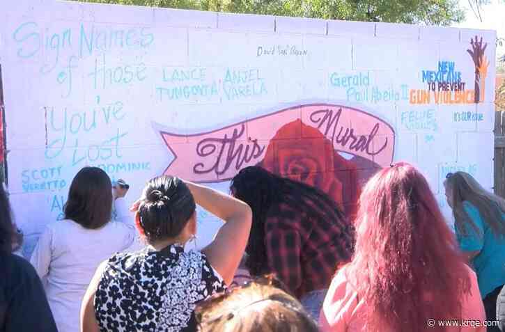 Uptown mural brings awareness to gun violence
