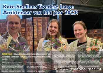 Kate Snellens Twentse Jonge Ambtenaar van het jaar 2023
