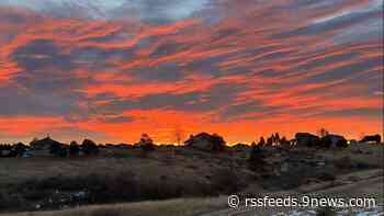 Your photos of terrific Colorado sunrise on Friday