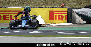 Esteban Ocon: War keine Garantie, dass das Auto für Sprint repariert sein würde