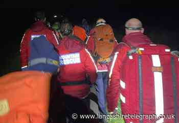 Rescue team from Burnley base called out to  Clowbridge reservoir