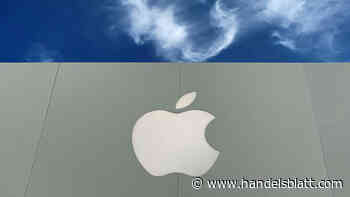 Chart des Tages: Apple enttäuscht Anleger – Aktie unter Druck