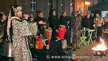 Schömberger Nacht- und Nebelfest: Glühwein bei drei Grad Celsius Außentemperatur