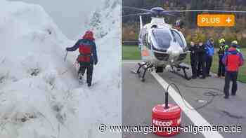 Vermisster Augsburger wird in den Alpen gesucht – trotz Sturm und Schnee