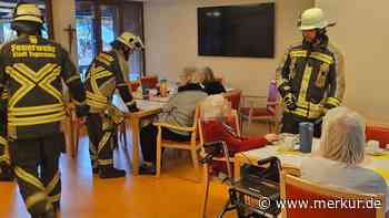 Feuerwehr Tegernsee: Realitätsnahe Übung im Seniorenheim