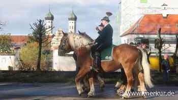 113 Teilnehmer und 3000 Zuschauer bei Leonhardiritt in Benediktbeuern: Anders, aber auch schön