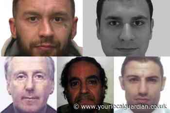 National Crime Agency names 5 most wanted men who could be in London
