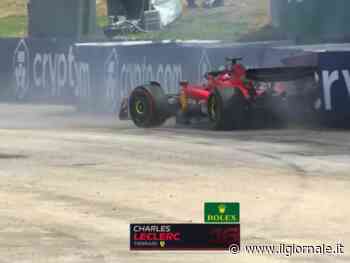 Leclerc fuori al via: l'incidente del ferrarista al GP del Brasile